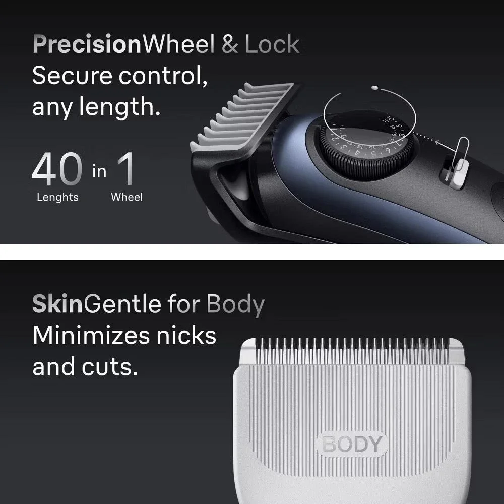 Braun Men All-In-One Series 9 Trimmer Kit Beard Face Hair Body Razor AiO 9530